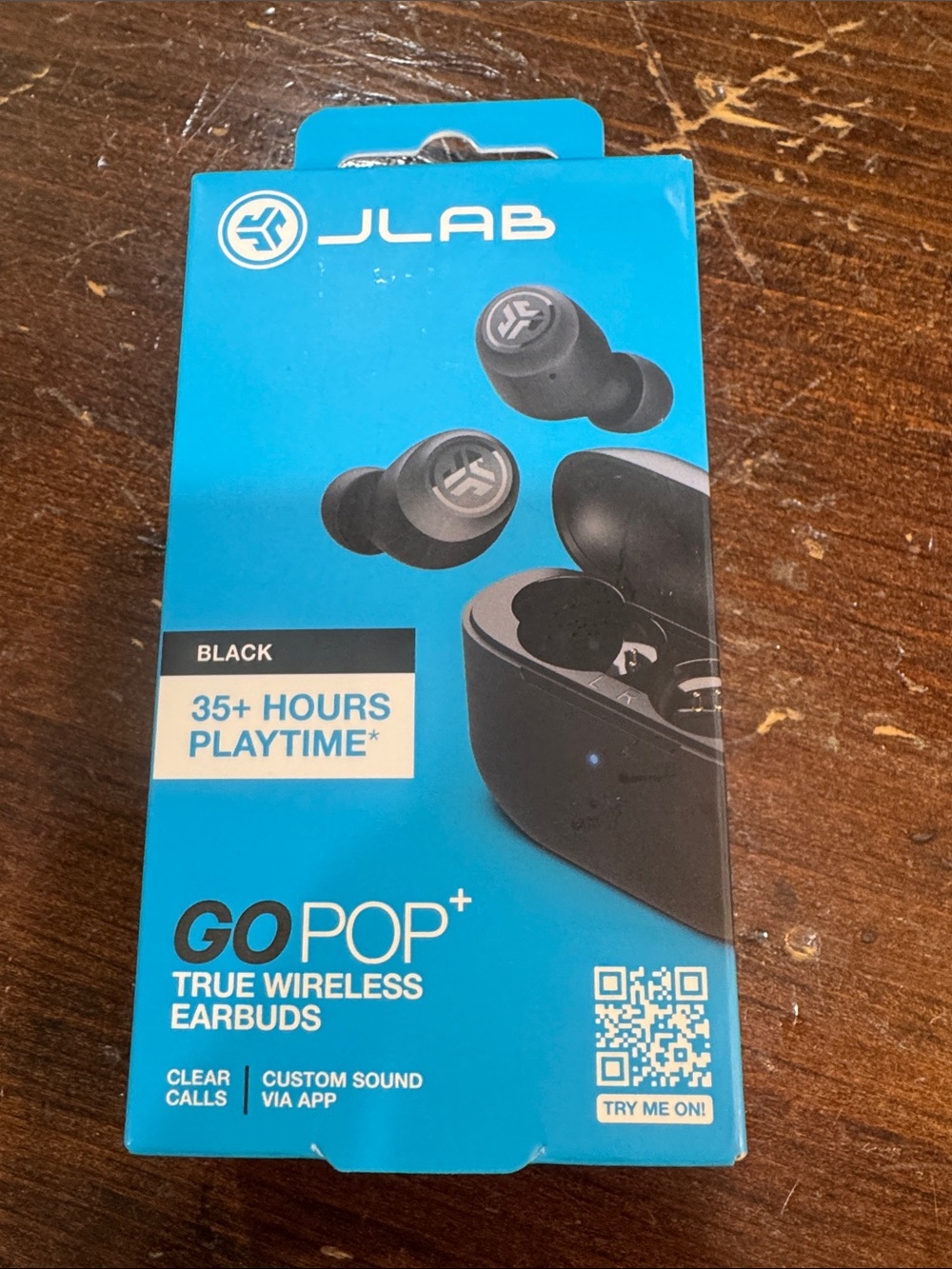 JLab GO POP+ True Wireless Earbuds - Black